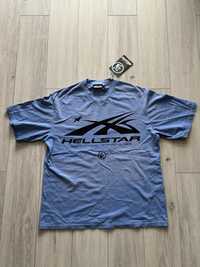 Hellstar Sport Logo T-shirt Blue