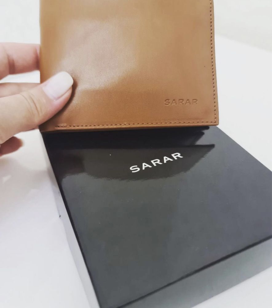 Кожаные брендовые портмоне Sarar