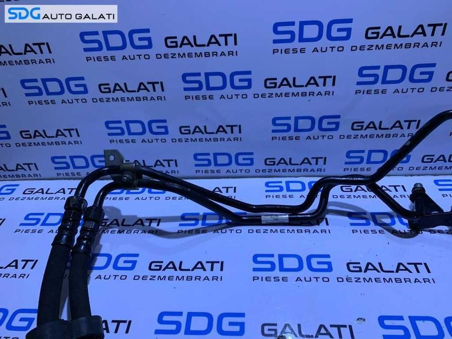 Conducta Conducte Teava Tevi Racire Ulei Lichid Transmisie Cutie Viteze Automata Audi A4 B7 2.5 TDI 2005 - 2008 Cod 8E0317818N [S0142]