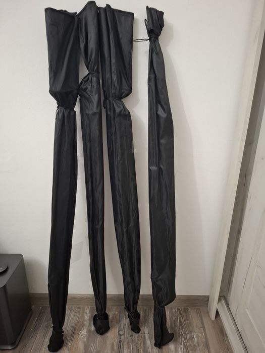 Set 4 lansete + 4 mulinete Eagle King + Rodpod