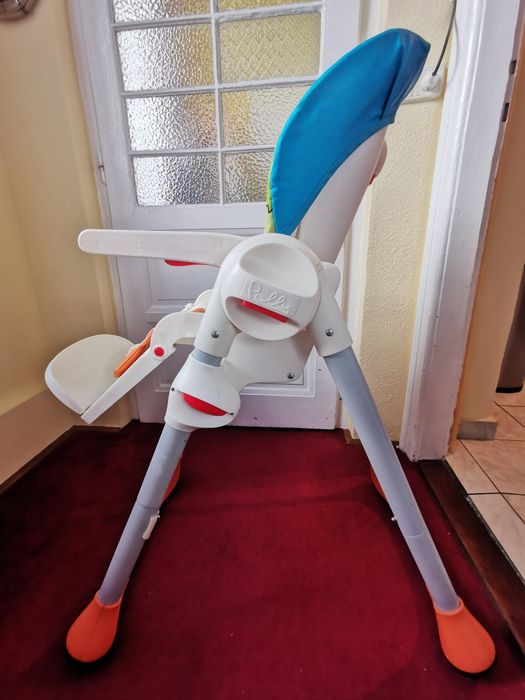 Scaun de masa Chicco Polly 2 in 1 Wood Friends