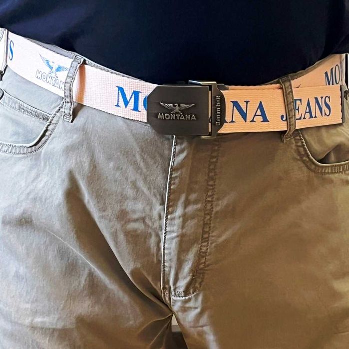 Ремень "Montana", из плотного текстильного канваса