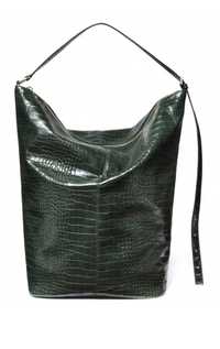 Дамска черна голяма чанта Sisley