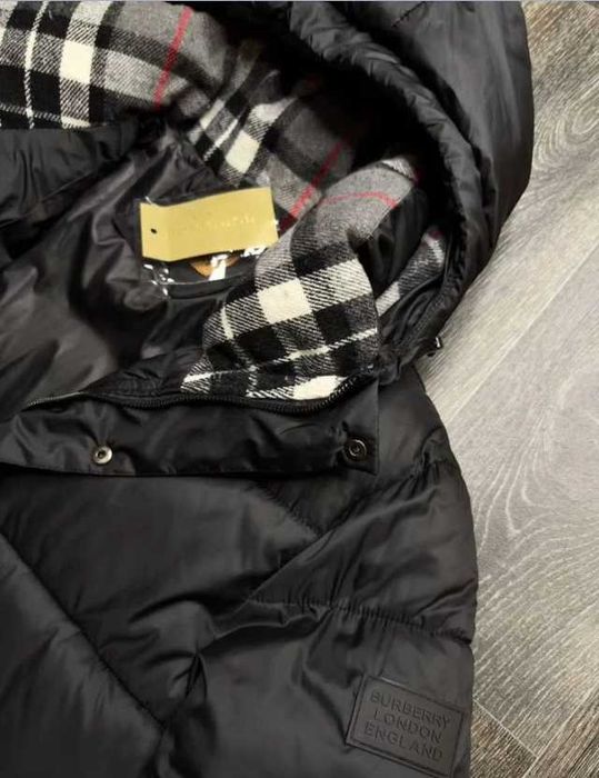 Пуховик Burberry зимний унисекс