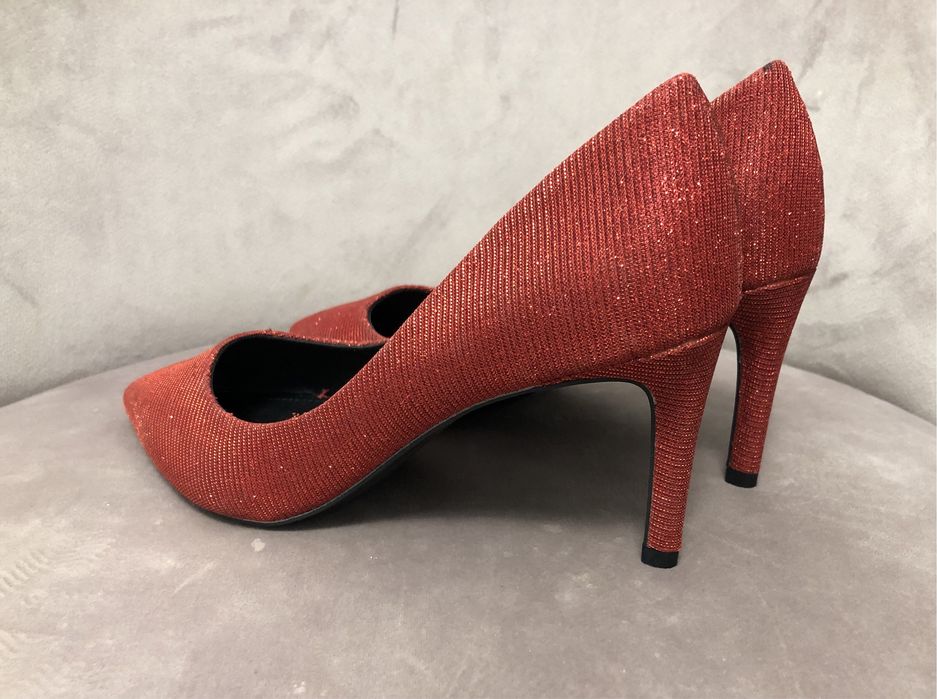 Pantofi de ocazie rosii, h&m