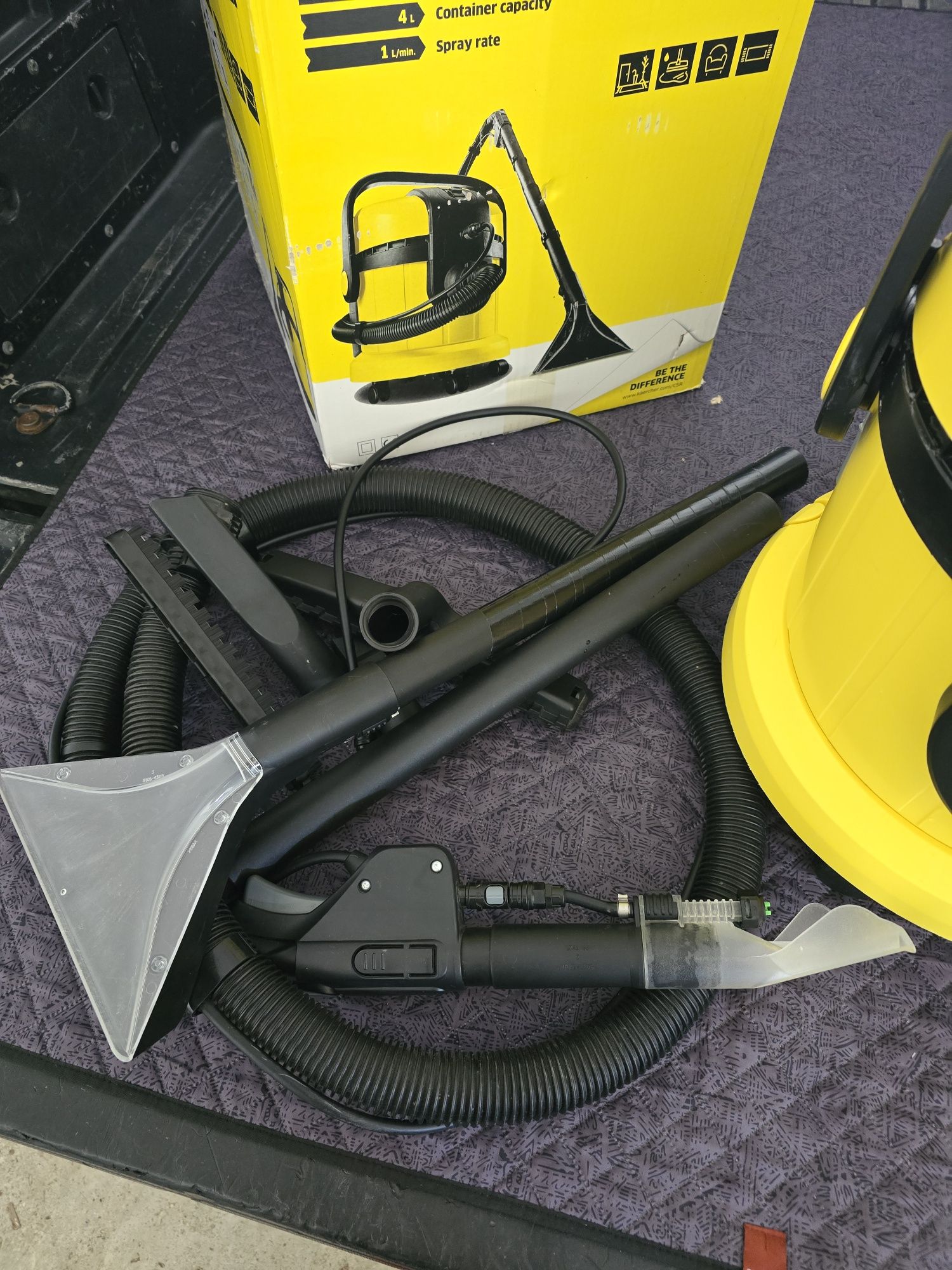 Перяща прахосмукачка Karcher SE 4001
