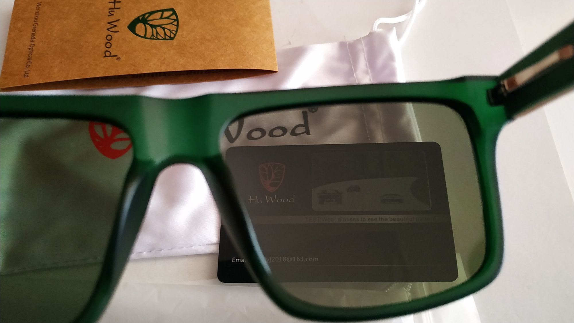 Слънчеви очила HU WOOD UV400 - поляризация