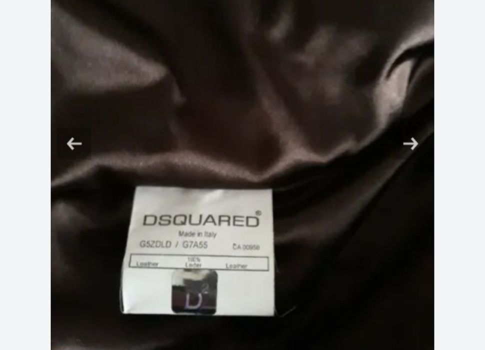 Dsquared2 елек косъм кожа Unisex