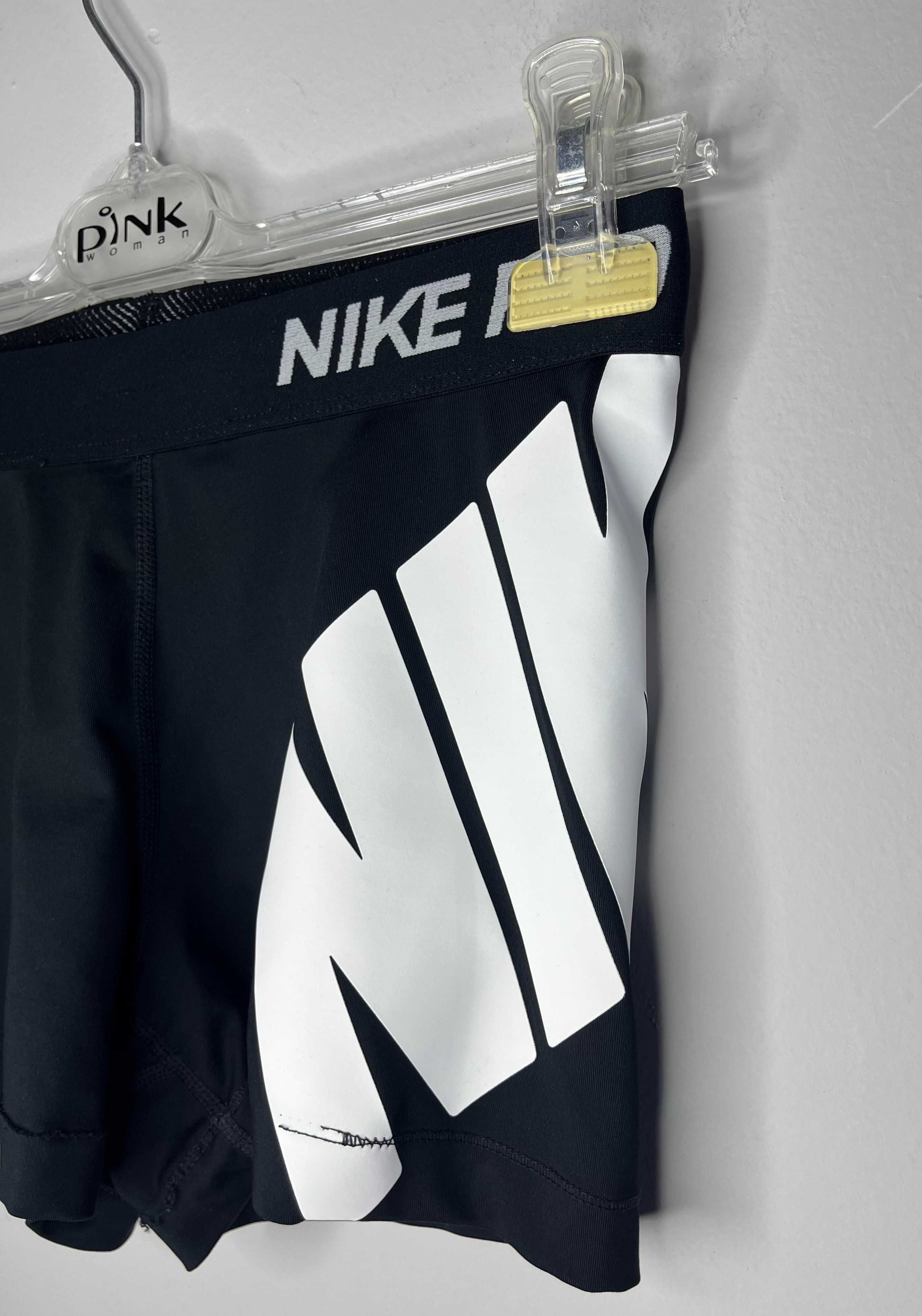 Nike Pro Logo Short Leggings Дамски Клин