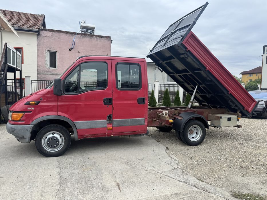 Iveco 7 locuri basculabil 3 parti hidraulic pe cutie cu clima