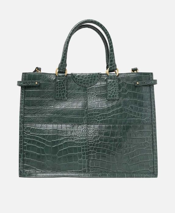 Дамска елегантна кожена чанта Guess