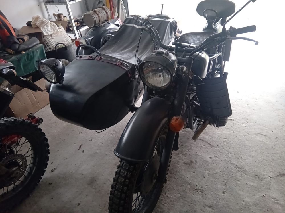 Vand moto Dnepr, reconditionat total