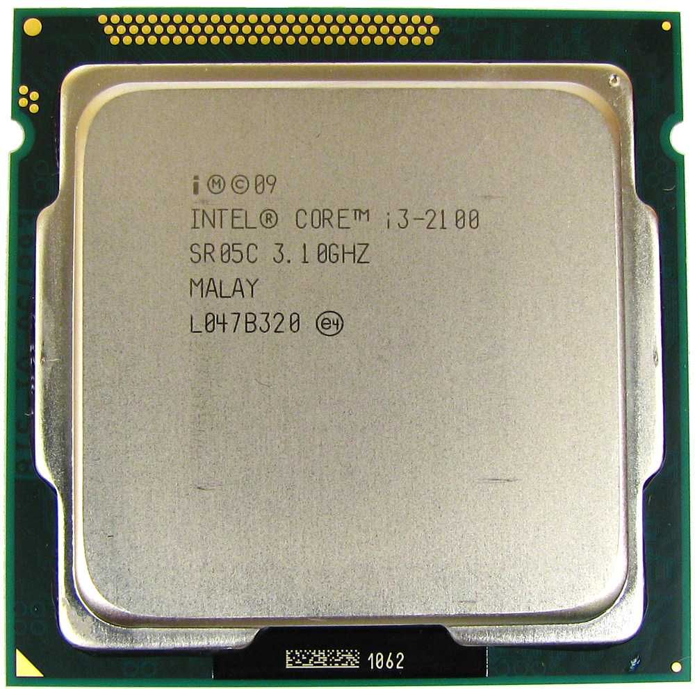 Intel Core i3-2100,3.10GHz, 3Mb/ 2C/4Th 65W/ LGA1155/ Sandy Bridge/