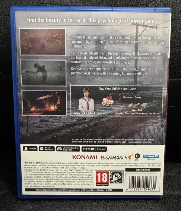 Vand / Schimb Silent Hill F + Jocuri PS4/PS5