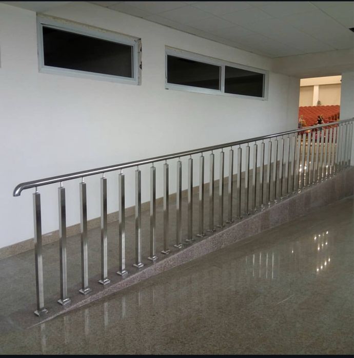 Перила / из /  нержавейки стали 100%.
