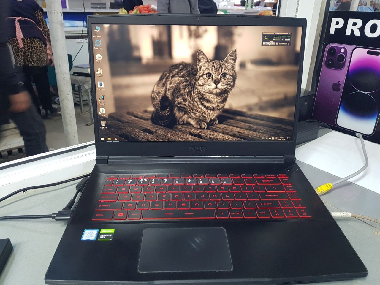 MSi Gaming Noutbuk Sotiladi. MUDATLI TO'LOV ASOSIDA BERILADI. Amen Bor