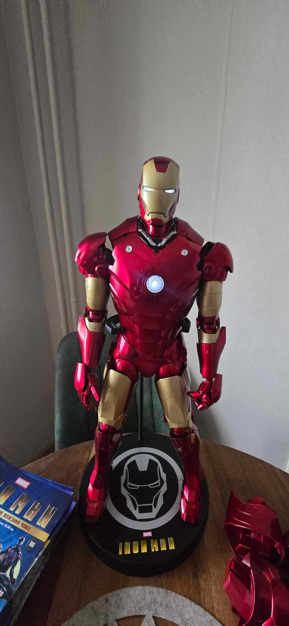 Irоn Man Deagostini Marvel сглобен+100-те броя на Български