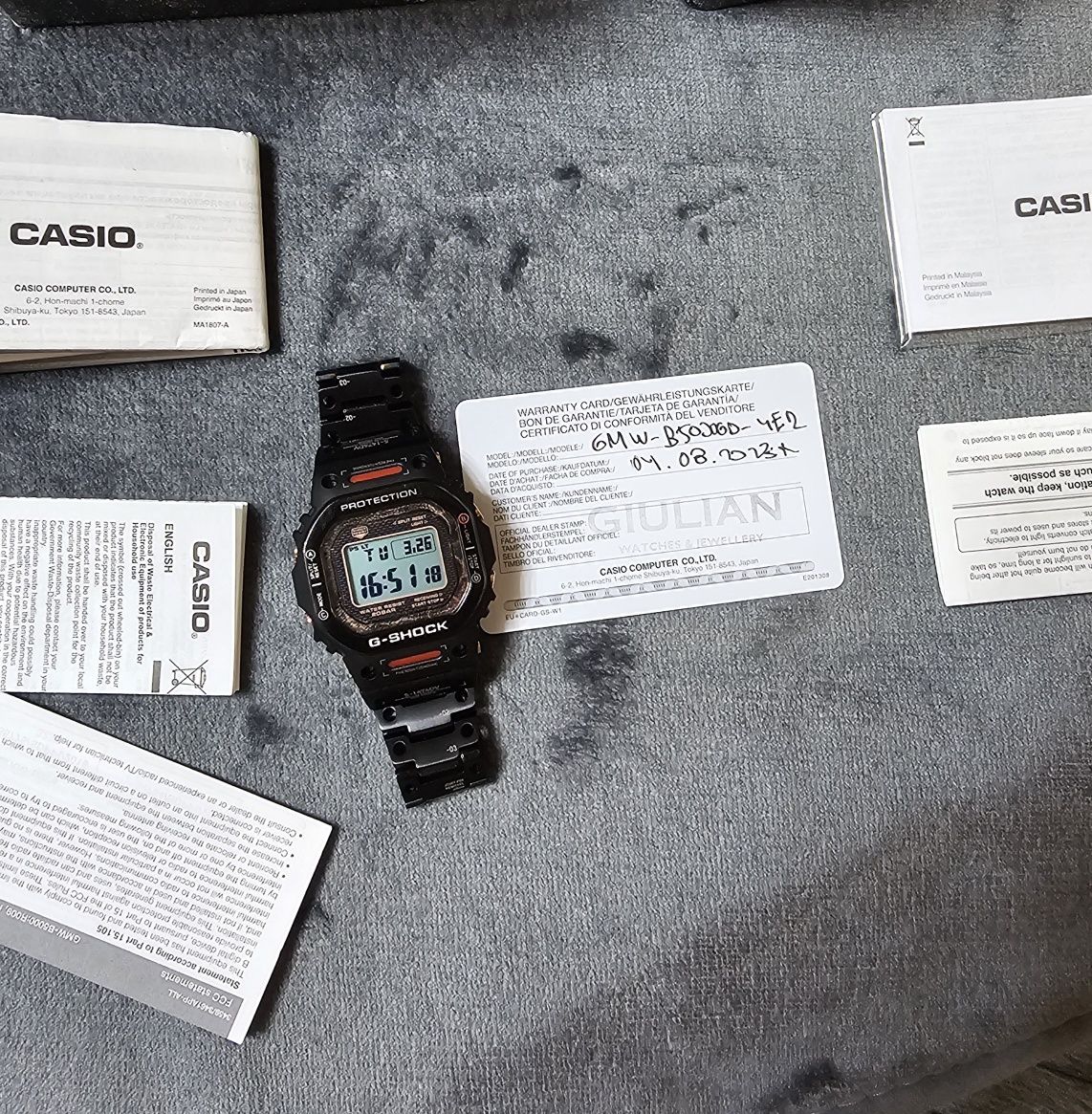 Casio G-Shock Titanium