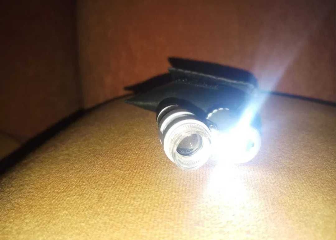 Microscop optic portabil pt. doctori/savanti/arheologi & ceasuri/bani