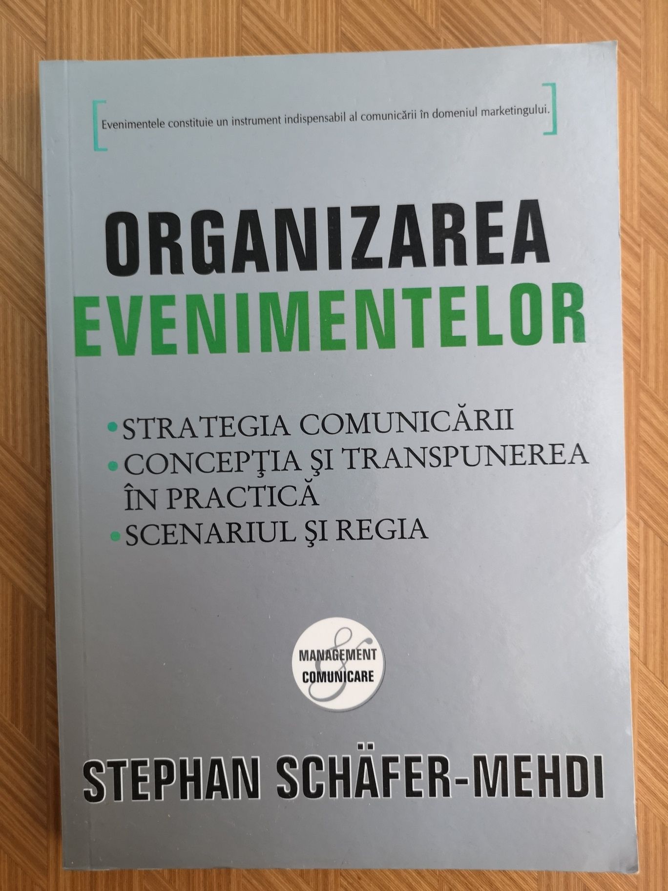 Carte: Organizarea Evenimentelor