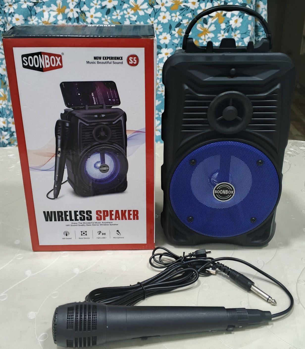 Soonbox s 5 колонка + микрофон