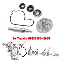 Pompa Apa Yamaha YFZ450 YFZ 450 2004 - 2009 - Kit