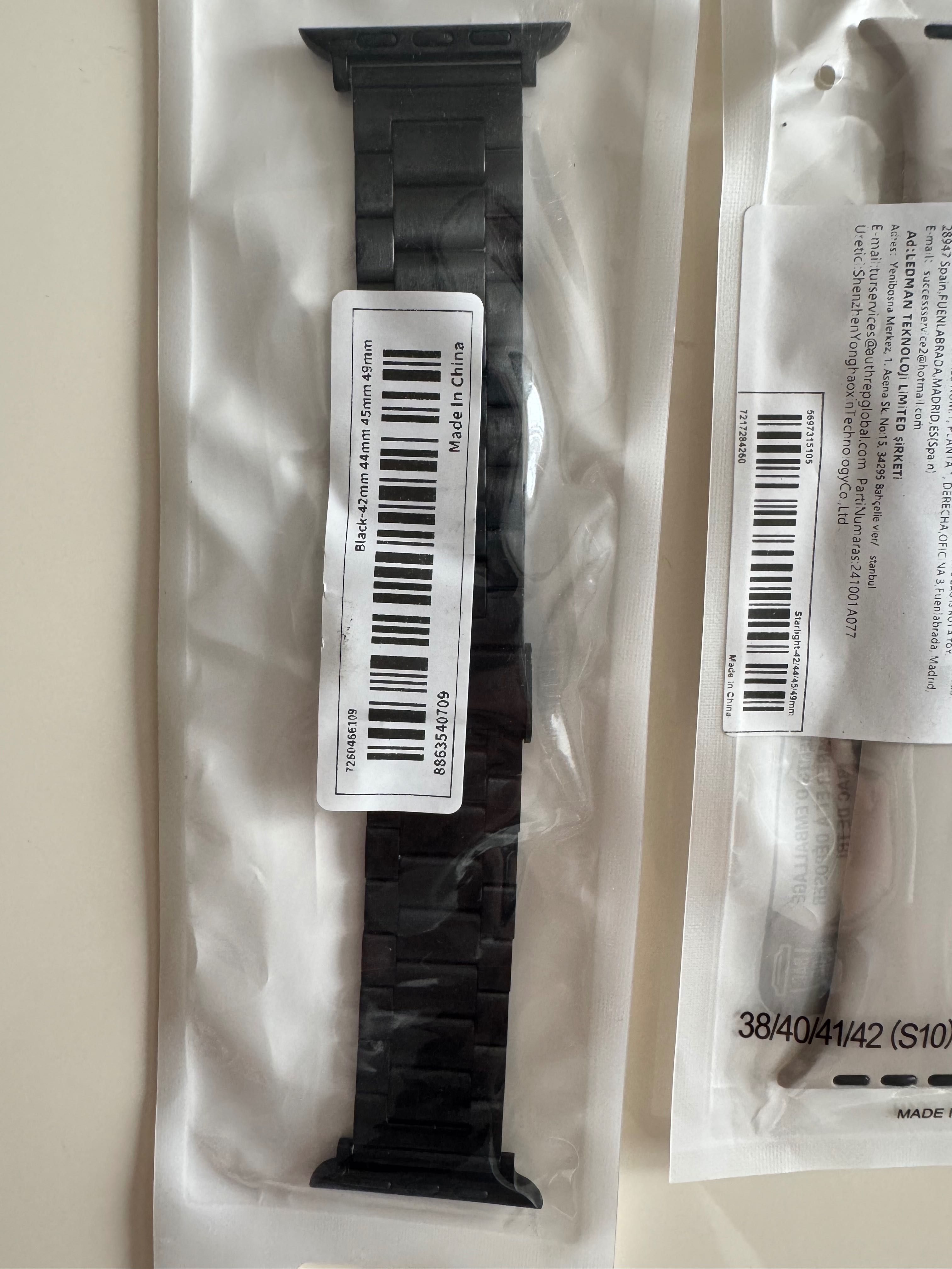 каишка за часовник Apple Watch 1,2,3,4,5,6,7,8,9 42,44,45,49мм SE