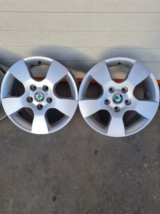 Оригинални джанти за ШКОДА SKODA VW SEAT AUDI R15 5x112 ET38 6.5J