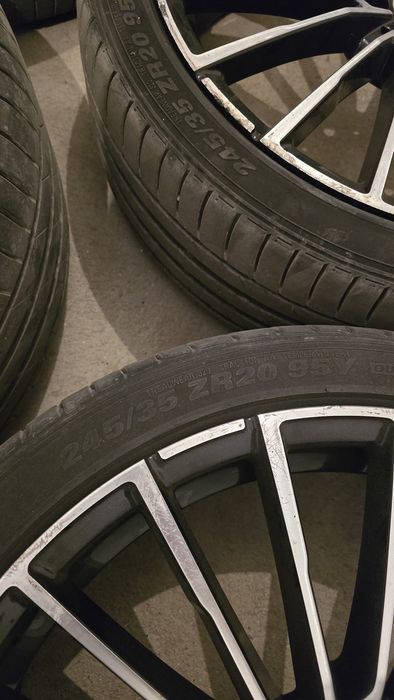 Джанти с гуми 5х120 + датчици