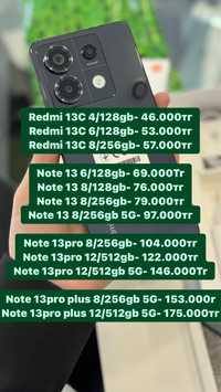 Redmi 13C, Note 13pro, Note 13pro+, Note 13, Нот 13, Нот 13про,Редми13