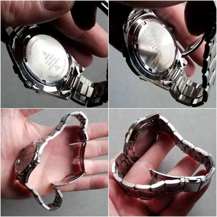 Ceas barbati Accurist MB766, mecanism japonez