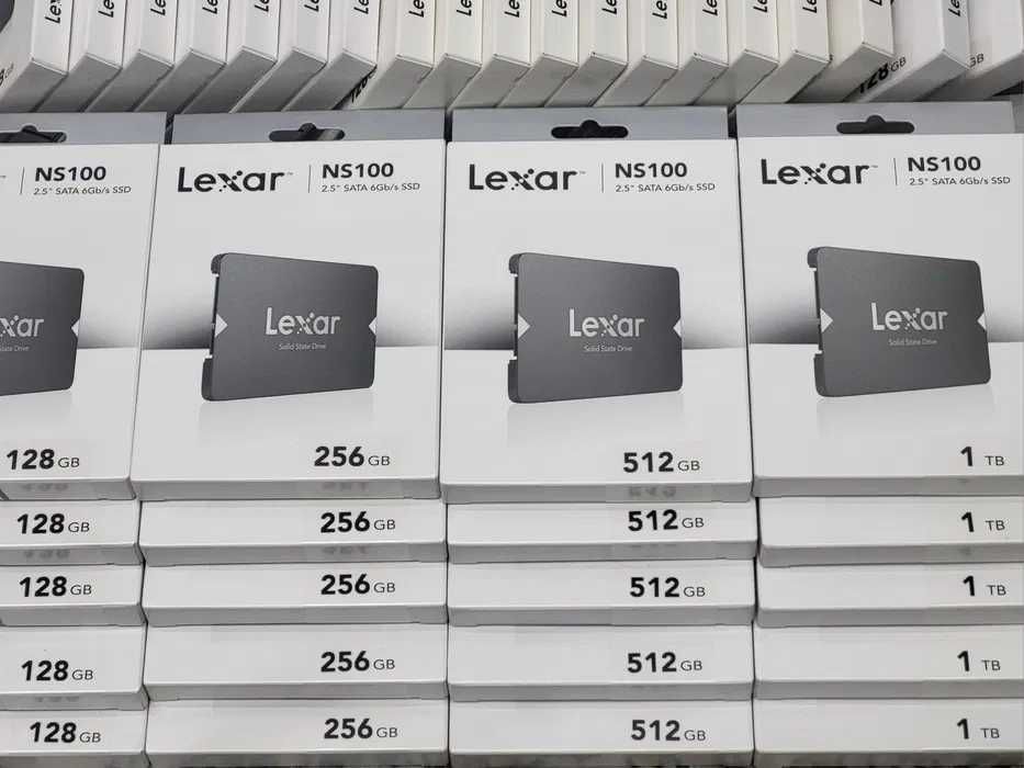 SSD диск Lexar — 2.5" SATA III 6Gb/s от 128ГБ до 1ТБ. Есть доставка