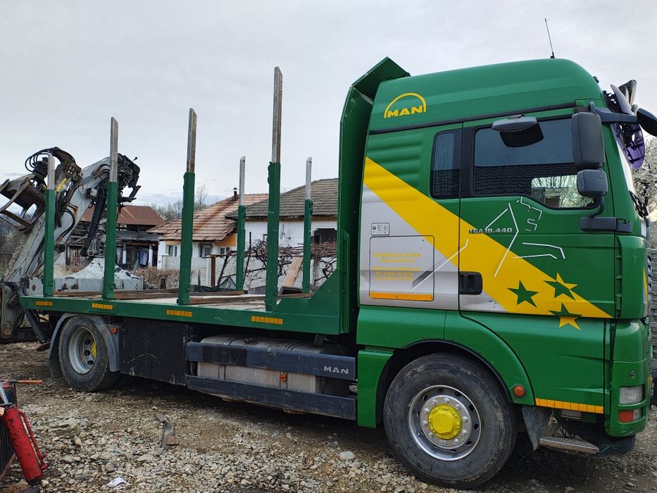 Man tga 4x4 Euro 4 an 2007 forestier macara Z
