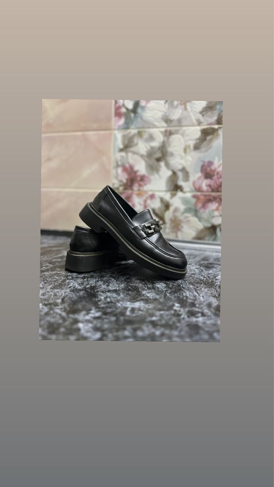 Черные туфли размер 36