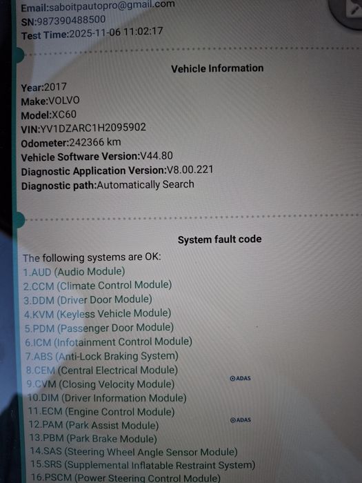 Volvo XC 60 2017
LICHIDARE STOC 11550 euro 
Motorizare: 2.0 Diesel, 1