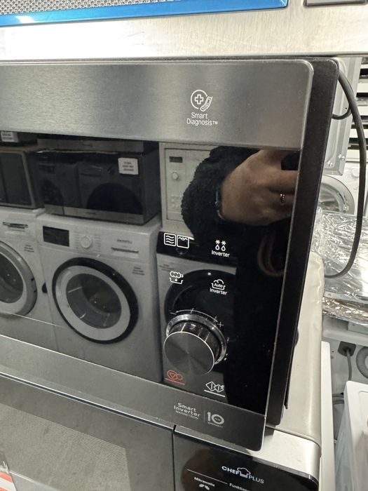 Cuptor cu microunde cu grill LG MH6565CPW