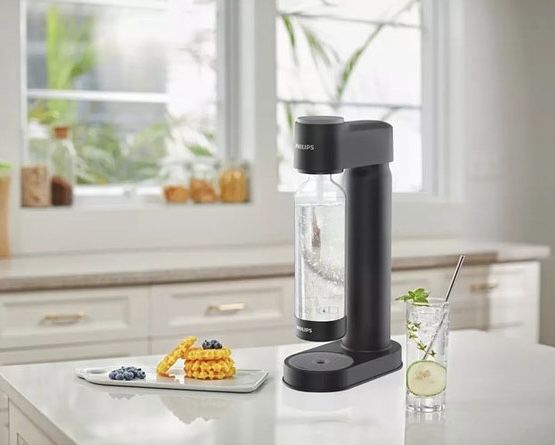 Машина за газирана вода Phillips черна