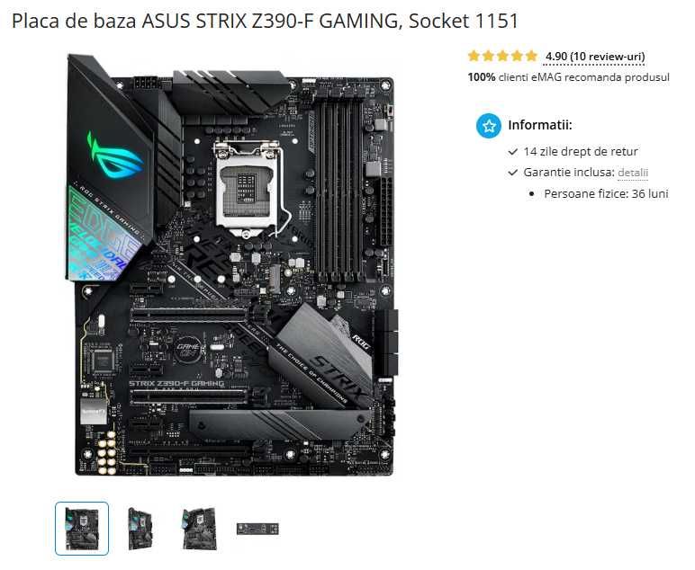 Kit gaming – i9 9900KF + Z390-F + 16GB Corsair RGB + Noctua NH-D15