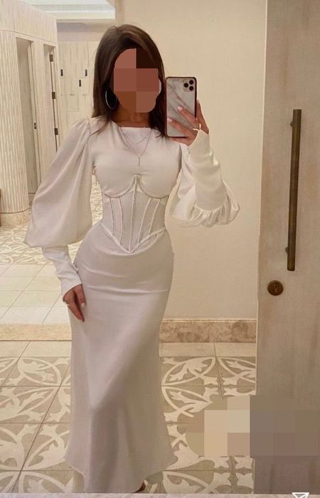 Продам белый корсет