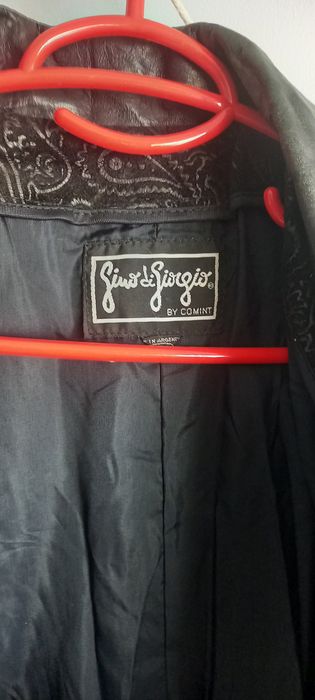 Haină lunga din piele originală adusa din SUA