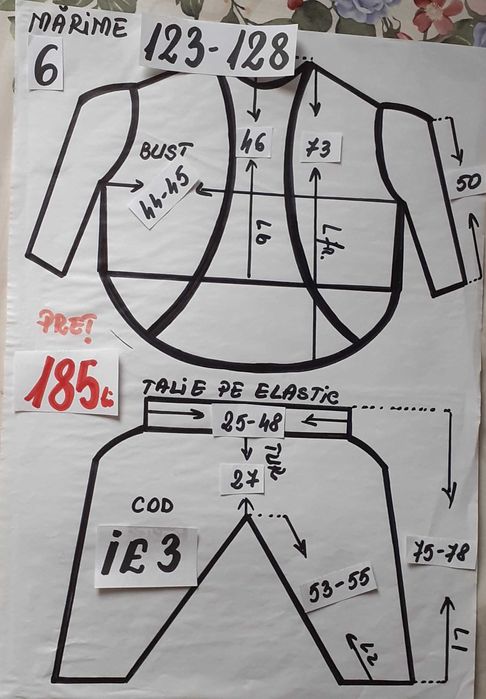 Costum Iepure pentru copii