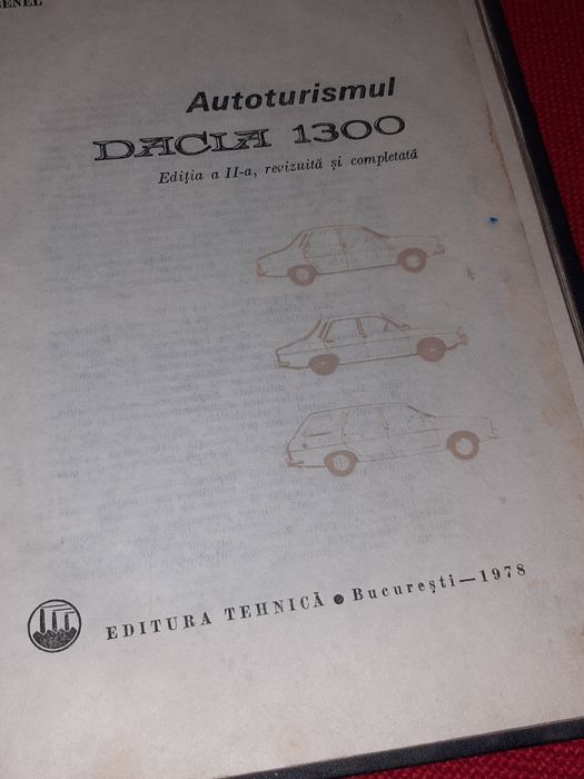 Carte tehnica dacia 1300