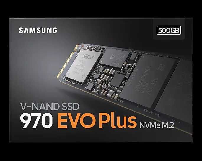 Samsung 500GB 970 EVO Plus ideal holatda