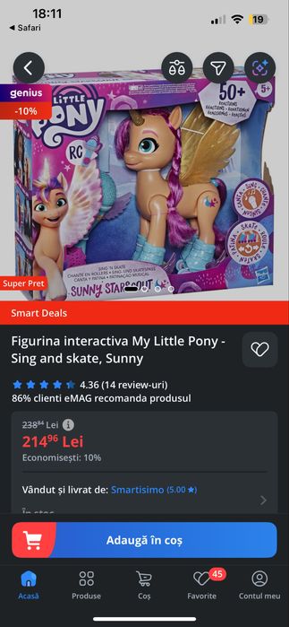 My little Pony - Sing and Skate, Sunny