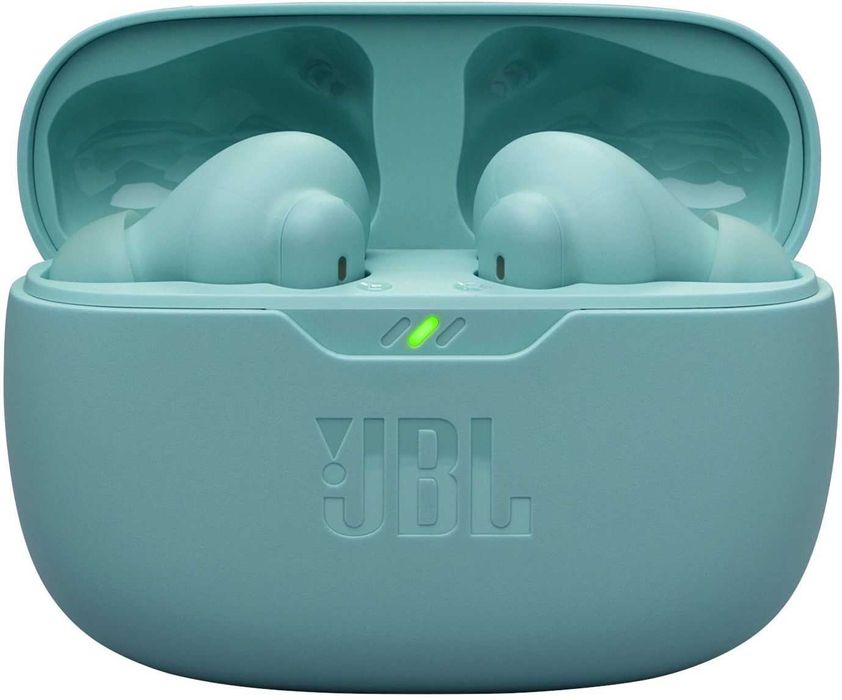 Безжични слушалки JBL - Vibe Beam 2, Сини
