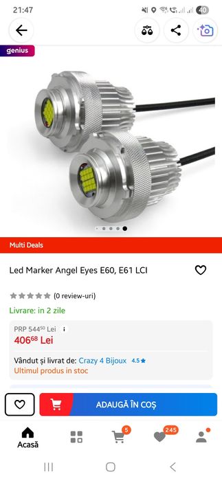 Led marker angel eyes bmw