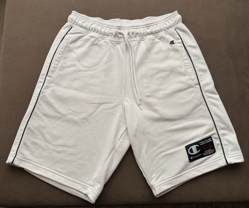 Бели къси панталони Champion