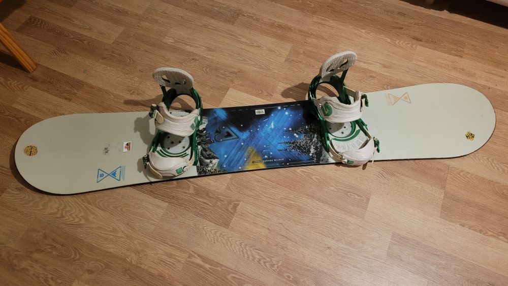 Placa snowboard Burton 157 cu legături Burton Cartel