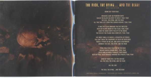 CD Megadeth - The Sick, The Dying... And The Dead! 2022
