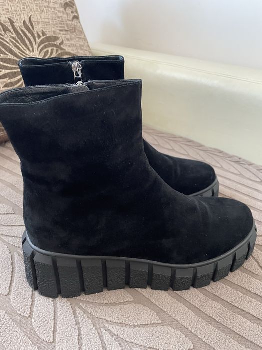 Боти от велур Fabiano